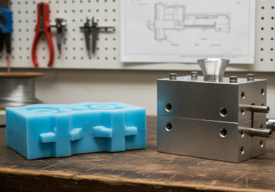 comparison of silicone and aluminum tools for choosing between RIM and vacuum casting for prototypes.png