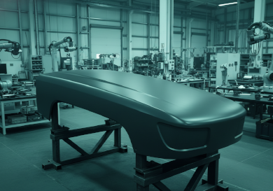 large scale structural part using RIM molding design for large parts technology.png