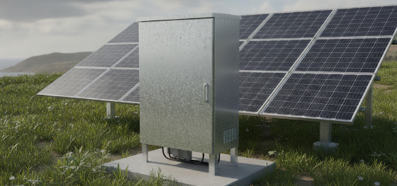 outdoor solar inverter enclosure steel