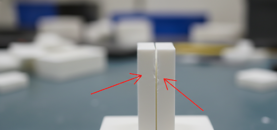 parting line mismatch