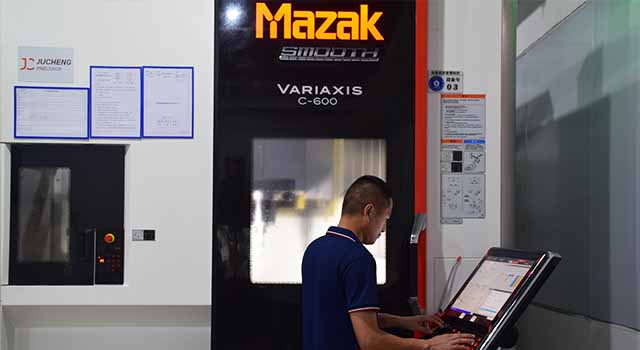 Mazak 5-axis CNC machine shop