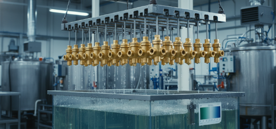 Electroplating process