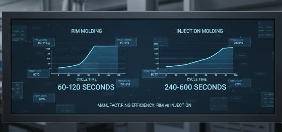 molding cycle comparison