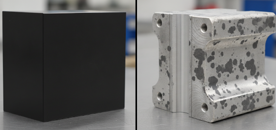 comparing cosmetic anodizing over different metal finishing techniques