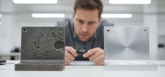 evaluating structural defects on cheap metal prototypes