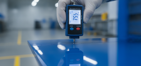 testing cured paint film thickness