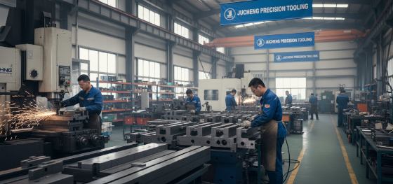 contract manufacturer building rugged mechanical sliders for metal presses