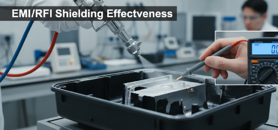 conductive plastic coating