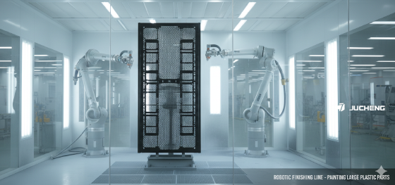 painting large plastic parts