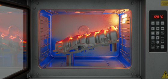 high temp engine part