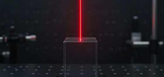 laser transmission test