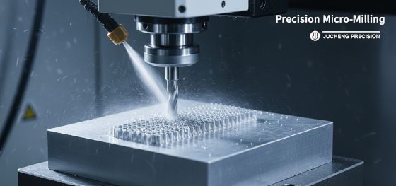 micro milling cooling fins