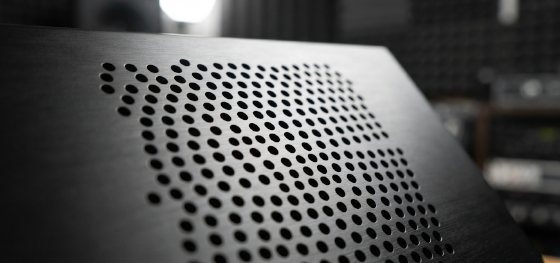 lightweight perforated aluminum enclosure grille