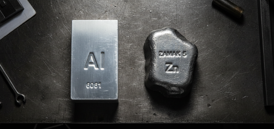 benchmarking raw material properties for zinc and aluminum alloys