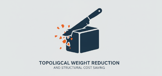 topological weight reduction and structural cost saving icon
