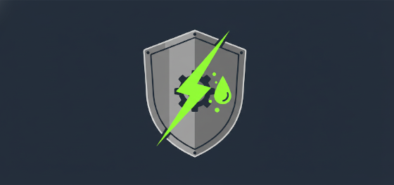 chemical immunity and electrical insulation defense icon