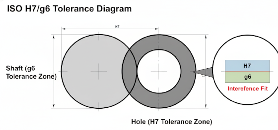iso h7 g6 tolerance