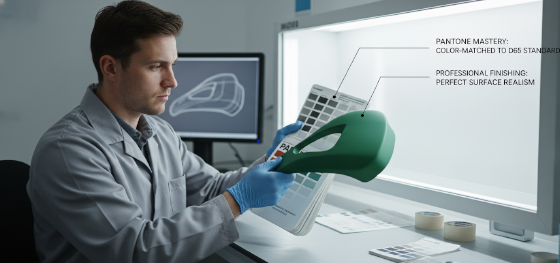 color matching and finishing