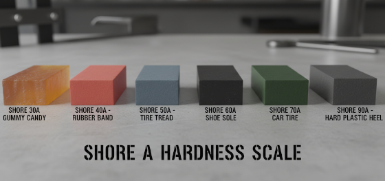 shore A hardness scale