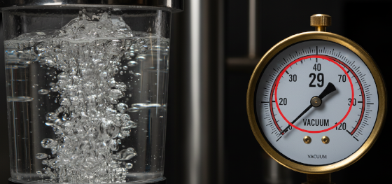 vacuum degassing chamber