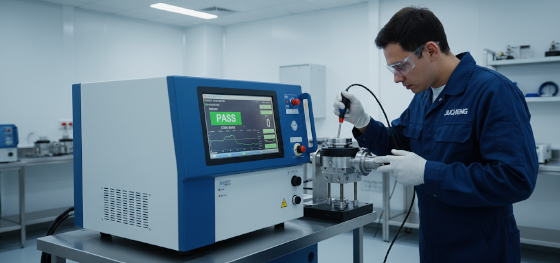 helium leak detection