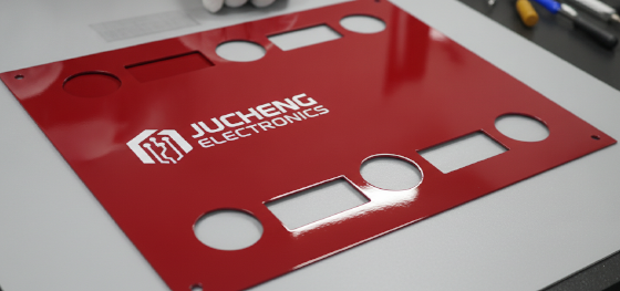 custom painted sheet metal parts