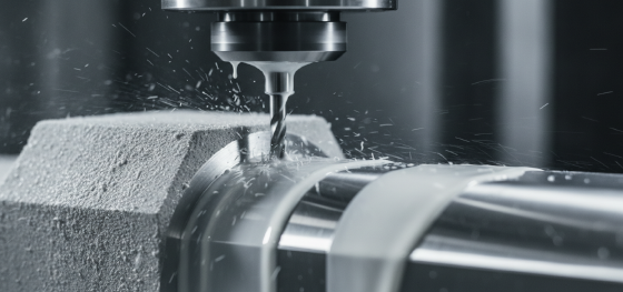 subtractive milling executing heavy post casting cleanup and finishing