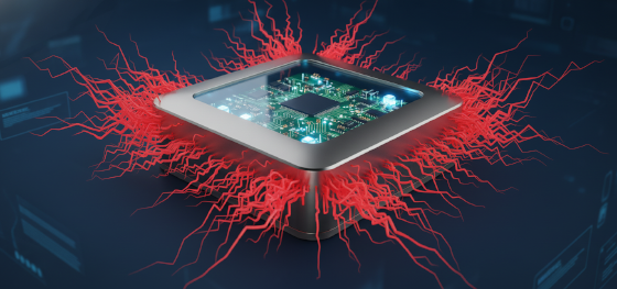 blocking destructive electromagnetic interference with thick metallic armor