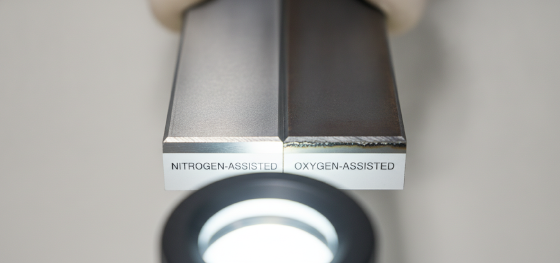 comparing clean nitrogen and oxide edges