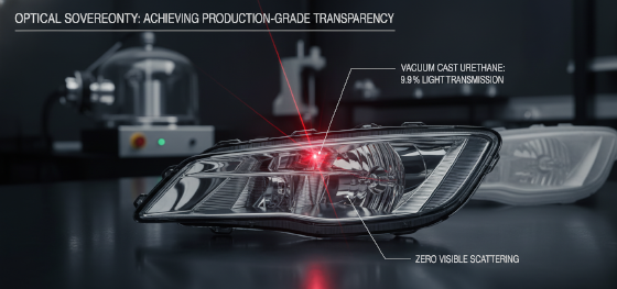clear urethane casting