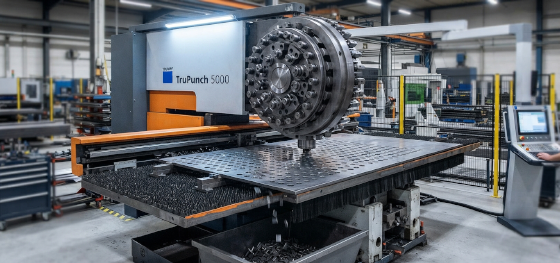 automated gantry turret punch press