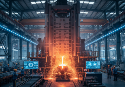 molten metal injection in the aluminum die casting process.png