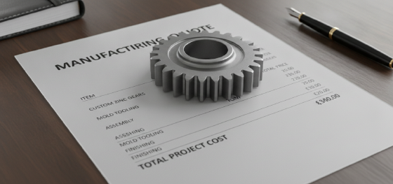 transparent manufacturing quotes and clean financial contracts