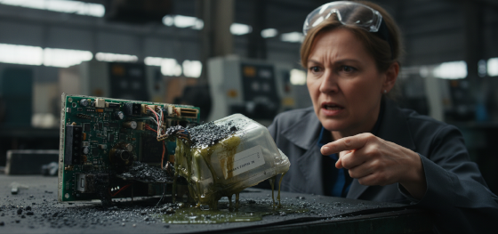 catastrophic short circuit failures caused by leaking factory coolant