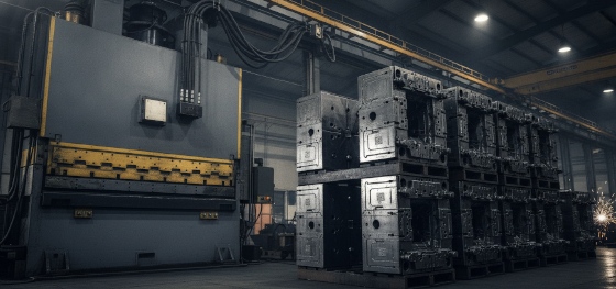 reusable steel mold tooling ready for high pressure metal injection
