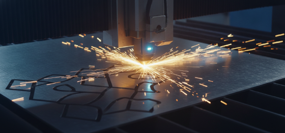 cnc laser cutter slicing fence patterns