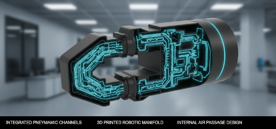 integrated pneumatic channels