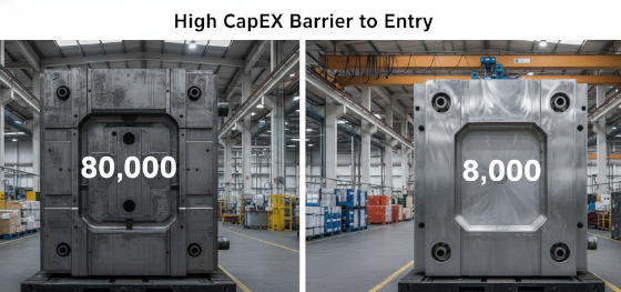 tooling cost comparison