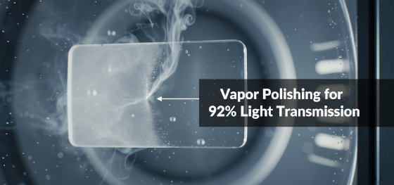 vapor polishing plastic