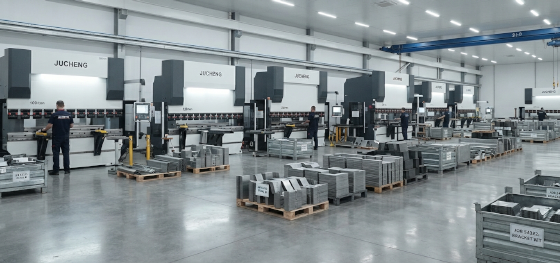 jucheng precision cnc bending line