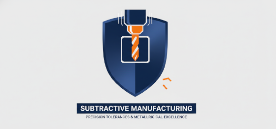 subtractive metallurgical carving and dimensional tolerance icon