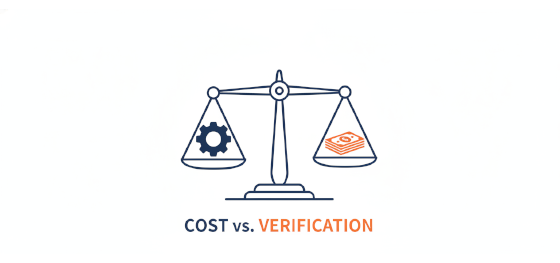 prototype verification and hardware manufacturing cost icon
