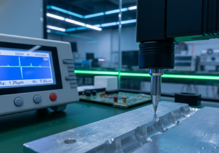 measuring precise ra surface roughness values on industrial metal hardware.png