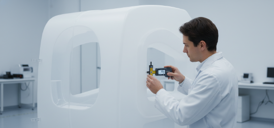 high accuracy quality control for medical device prototyping hardware